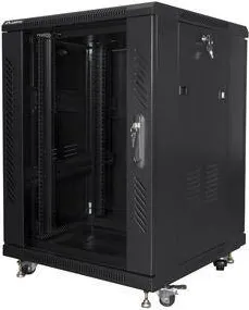 Rack LANBERG Free standing cabinet 19 inches 15U 600X600mm black
