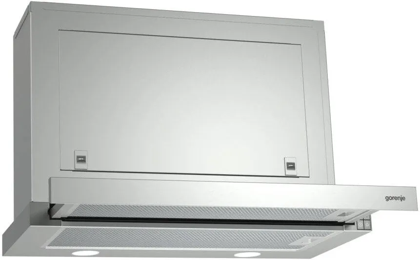 GORENJE Hota telescopica BHP623E8X, Putere absorbtie 578 m3/h, 72 dB, 60 cm