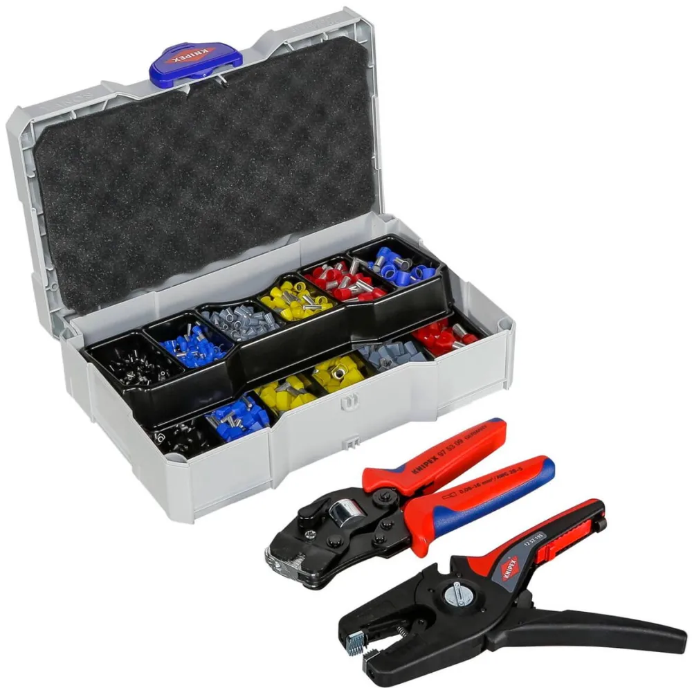 KNIPEX Cleste Crimp assortments 1252195 + 975309