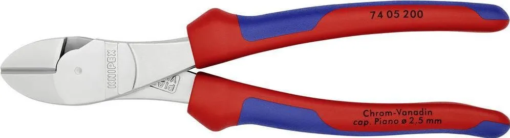 KNIPEX diagonal cutting nippers atramentized 200 mm 74 05 200