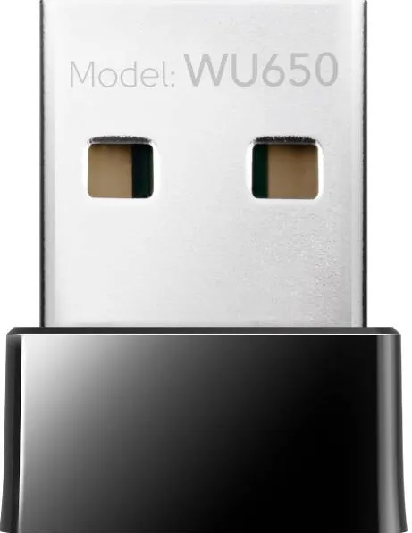 Adaptor Wireless Cudy WU650 USB 2.0 AC650 Mini
