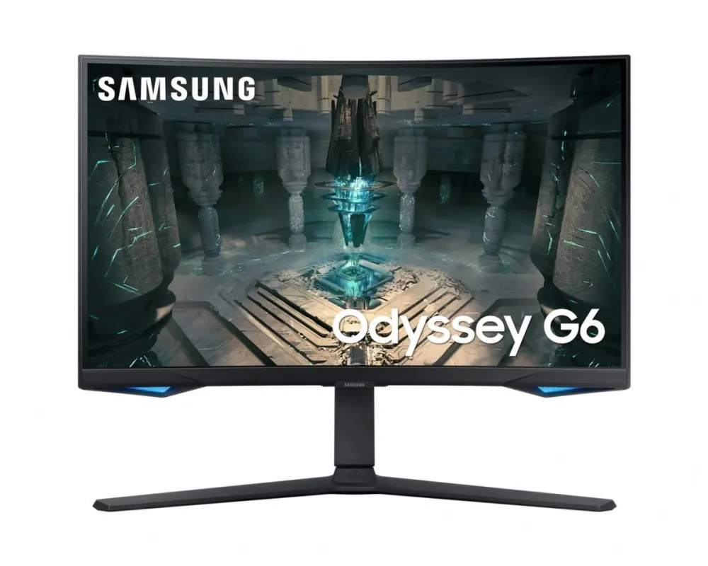 Monitor Samsung Gaming Odyssey G6 LS27BG650EUXEN Curbat 27 inch QHD VA 1 ms 240 Hz HDR FreeSync Premium Pro