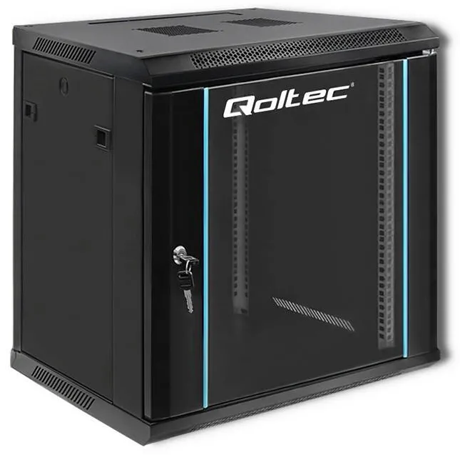 Rack QOLTEC cabinet 19", 12U, 600 x 635 x 450