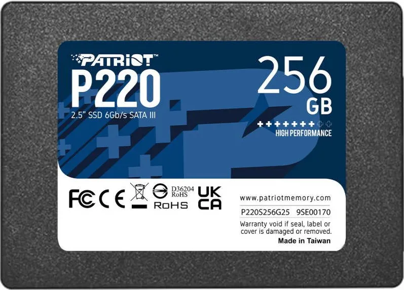 SSD Patriot P220 256GB SATA-III 2.5 inch