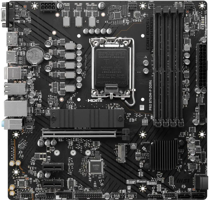 Placa de Baza MSI PRO B760M-P DDR4