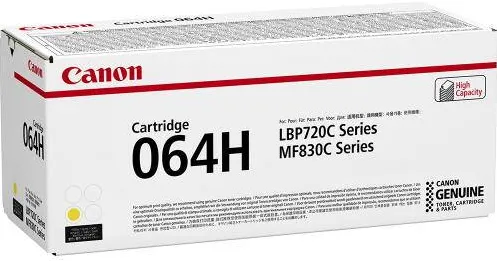 Toner imprimanta Canon CRG-064HY Yellow