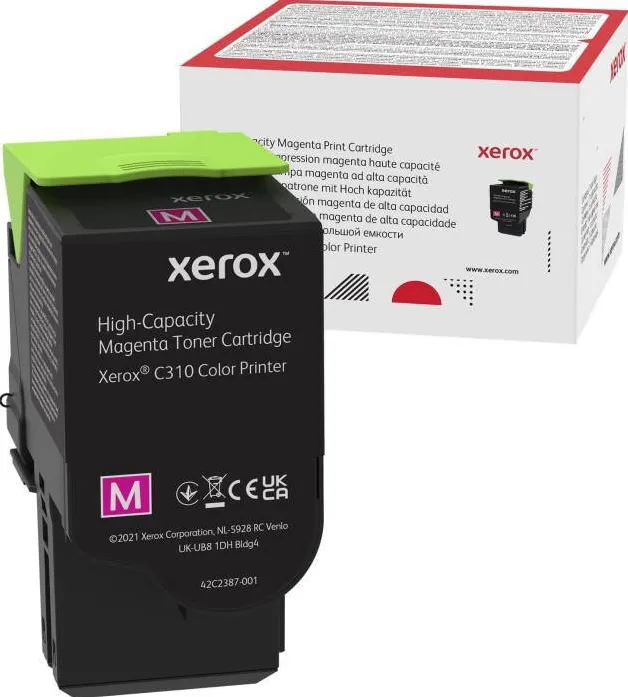 Toner imprimanta Xerox 006R04370, Magenta, 5.5 K, compatibil cu Xerox C310/C315
