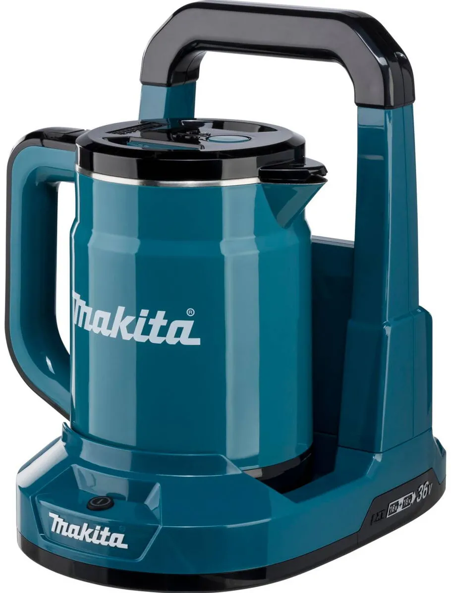 Makita Fierbator cu acumulator DKT360Z, 0.8L, Blue