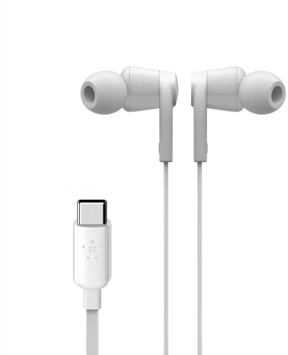 Casti In-Ear BELKIN SoundForm RockStar USB-C White