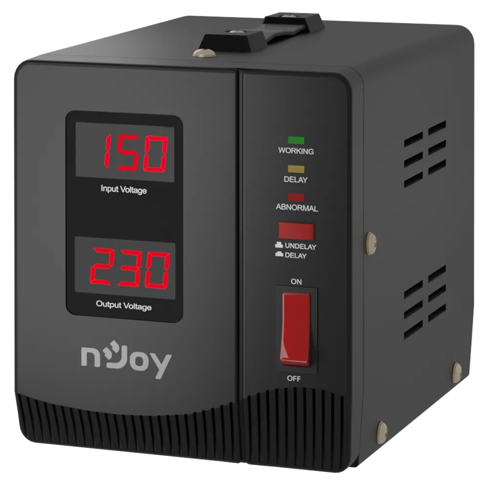 nJoy Stabilizator de tensiune Alvis 1000, 1000VA/600W, LCD Display