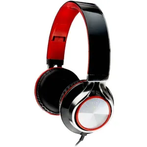 Casti Over-Head Spacer On-Ear, SPHS-SILVER Black-Red