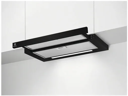 ELECTROLUX Hota incorporabila telescopica LFP616K, Putere de absorbtie 600 m3/h, 1 motor, 60 cm, Negru