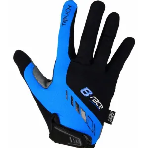 Pegas MANUSI B-RACE CU GEL NEGRU/ALBASTRU, S