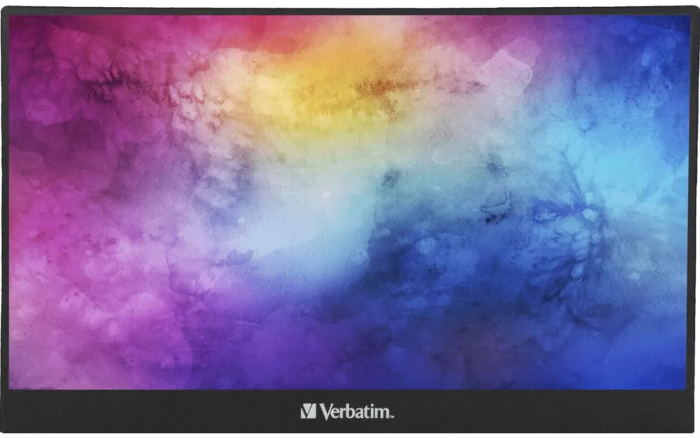 Monitor VERBATIM Portabil 49590 14 inch FHD IPS 6 ms 60 Hz USB-C HDR FreeSync