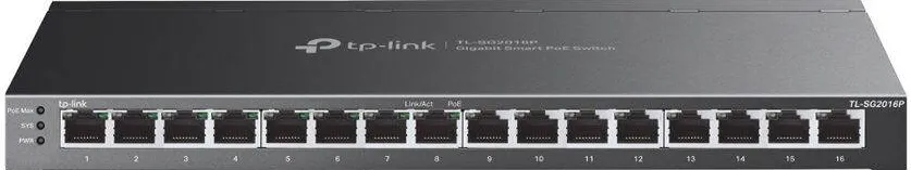 Switch TP-Link 16-PORT GIGABIT SMART 8-PORT POE+ 120W POE