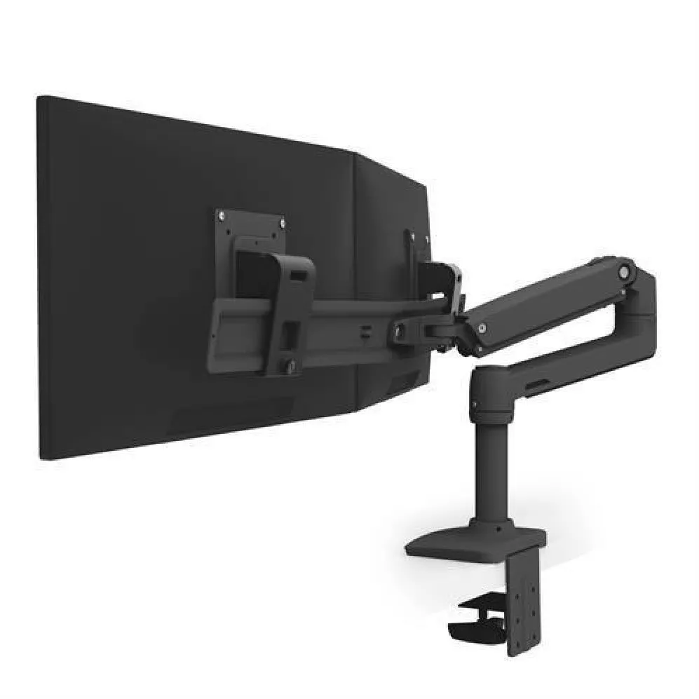 Suport TV / Monitor Ergotron 45-489-224 LX DESK DUAL DIRECT ARM/25IN MIS-D 10Y W MATTE BLACK