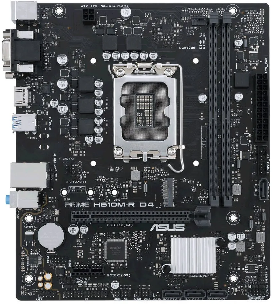 Placa de Baza Asus PRIME H610M-R D4