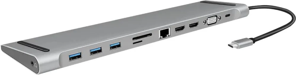 Docking Station Logilink USB 3.2, 2x HDMI 11-Port, PD5, schw.
