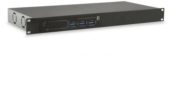 Level One 24x FE FGP-2601 2xGE 19" 150W 24xPoE