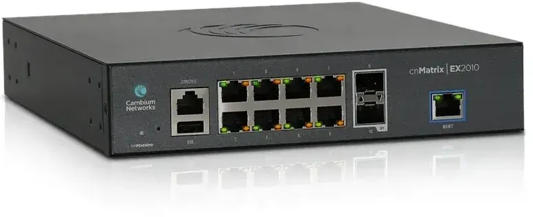 Switch Cambium Networks cnMatrix EX2010     8*RJ45 2*SFP