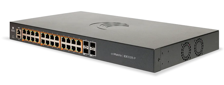 Switch Cambium Networks cnMatrix EX2028-P  24*RJ45 4*SFP+ 400W PoE