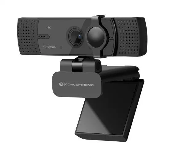 Camera Web CONCEPTRONIC AMDIS 4K Ultra-HD AF-+2 Microph.sw