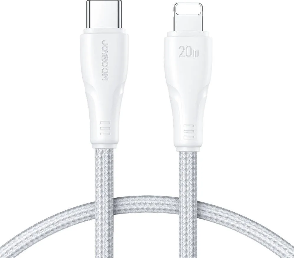 Joyroom Joyroom USB C - Lightning 20W Surpass Series cable for fast charging and data transfer 1.2 m white S-CL020A11