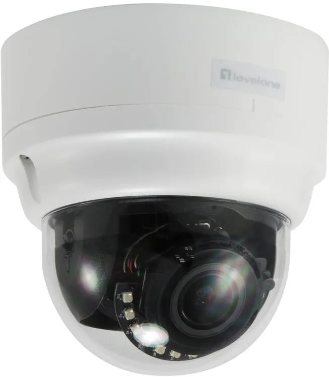 Camera Supraveghere Level One IPCam FCS-3303 Z 4x Dome In 3MP H.265 IR 13W PoE
