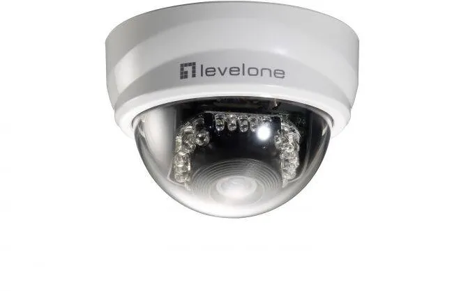 Camera Supraveghere Level One IPCam FCS-3101 Dome In 2MP H.264 IR6,0W PoE