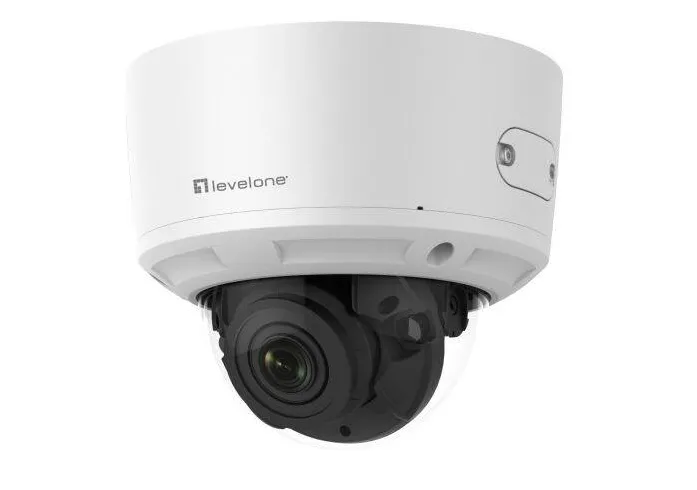 Camera Supraveghere Level One IPCam FCS-3098 Z 4x Dome Out 8MP H.265 IR 13W PoE