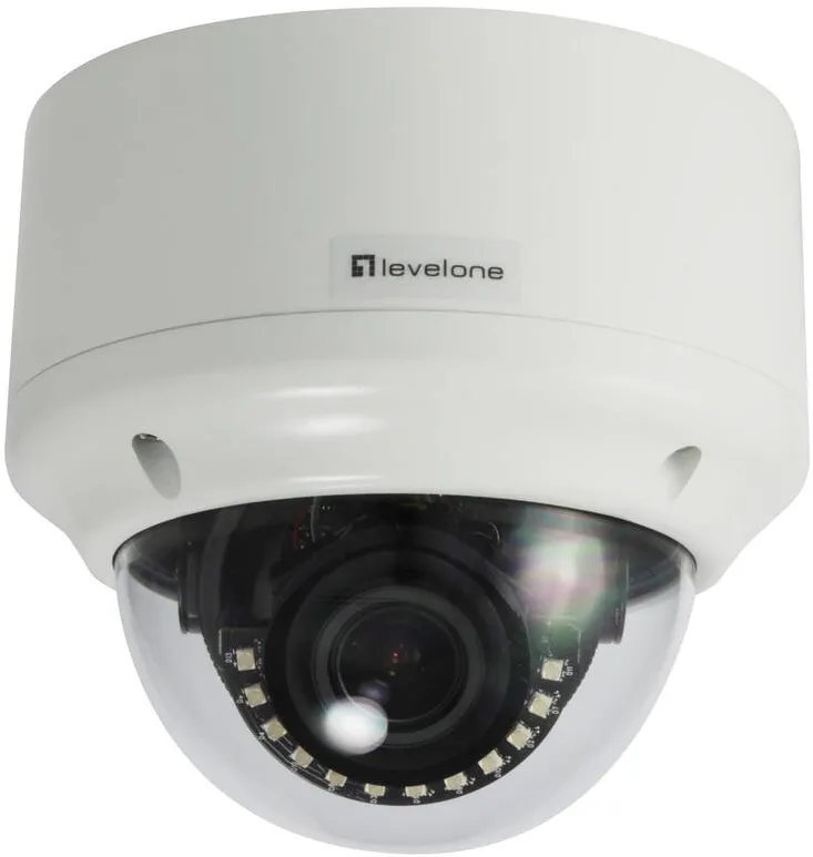 Camera Supraveghere Level One IPCam FCS-3307 Dome Out 5MP H.265 IR 12W PoE