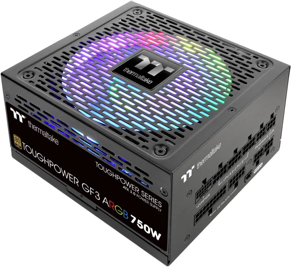 Sursa PC Thermaltake Toughpower GF3 ARGB, 80+ Gold, 750W