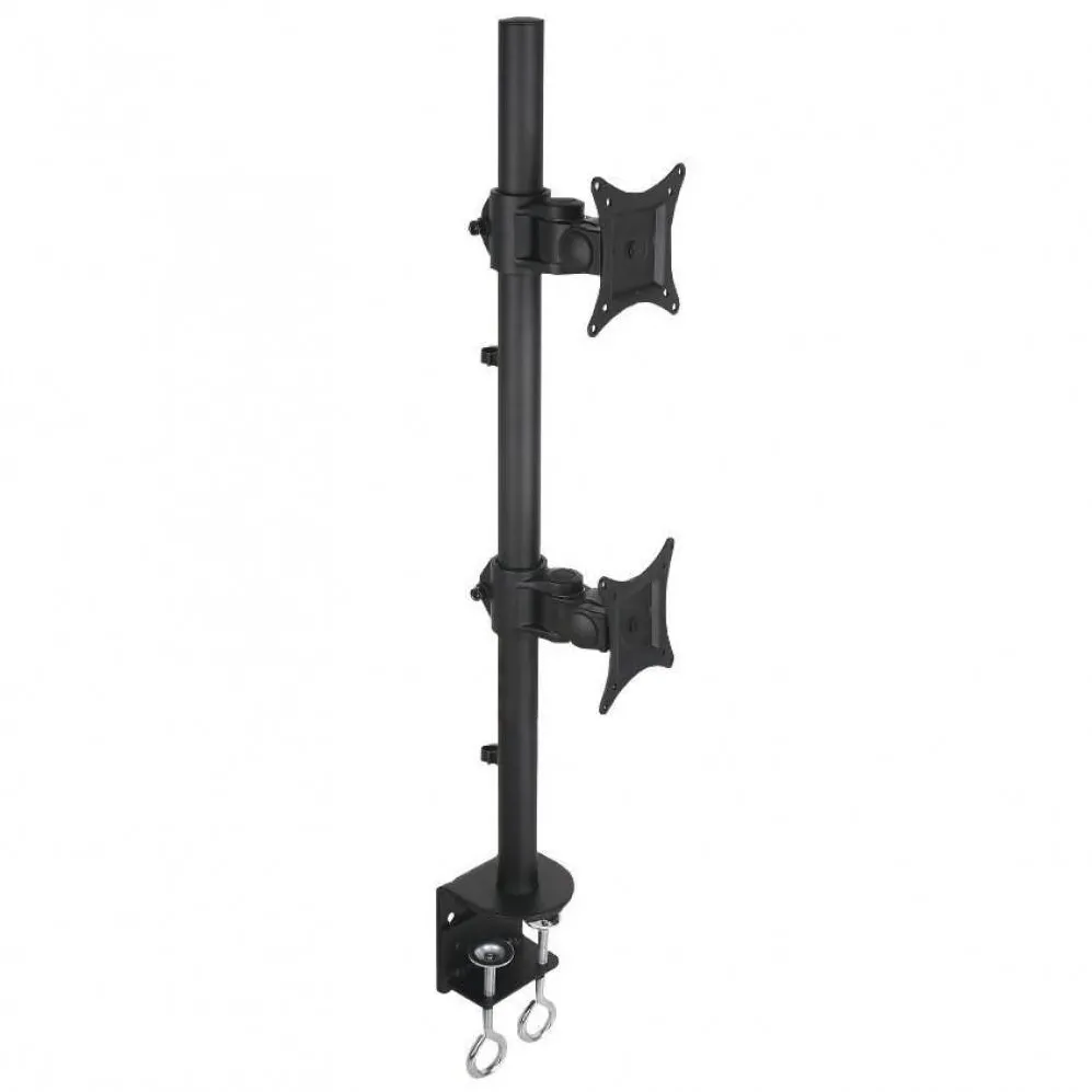 Suport TV / Monitor TECHLY f. 2LCD 13"-27" Klemme vertikal