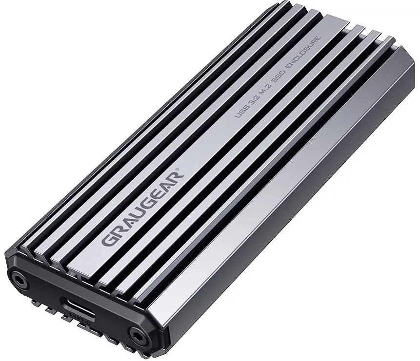 Rack / Enclosure GreyGear extern        M.2NVMe SSD PCIe3.0 10Gbit