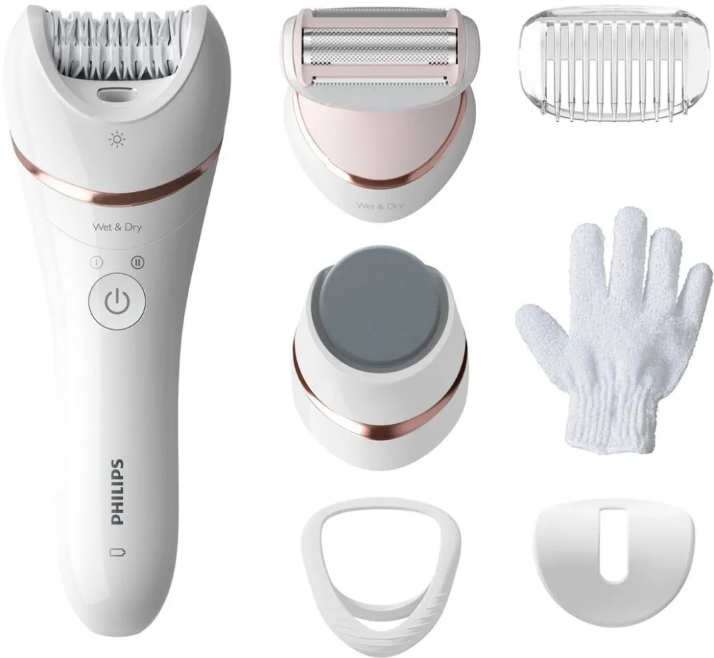 Epilator Philips BRE 730/10 Wet and dry for legs, body and feet