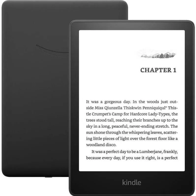 eBook Reader Amazon Kindle Paperwhite (2022), Touch Screen 6.8 inch, 16GB, Wi-Fi, Black