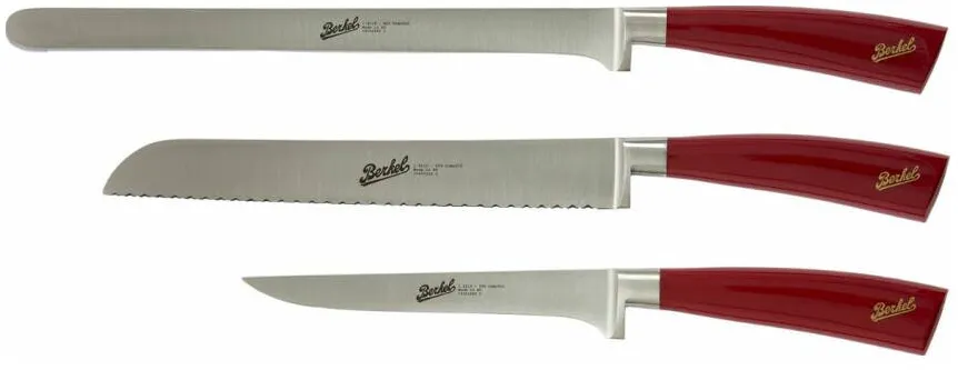 Berkel Cutit Elegance Red Ham-Set 3-pcs.