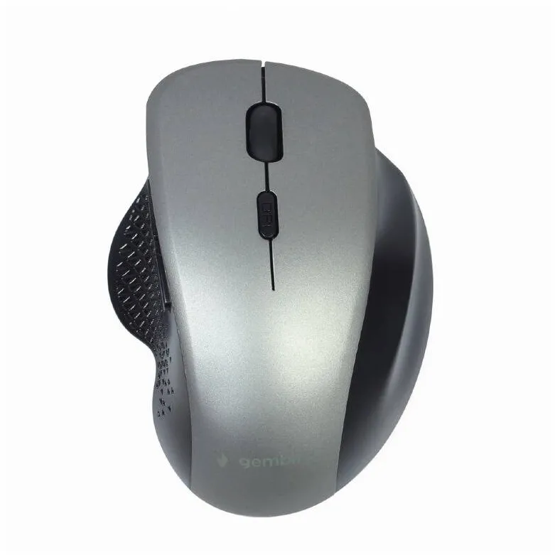 Mouse Gembird MUSW-6B-02-BG Wireless Black