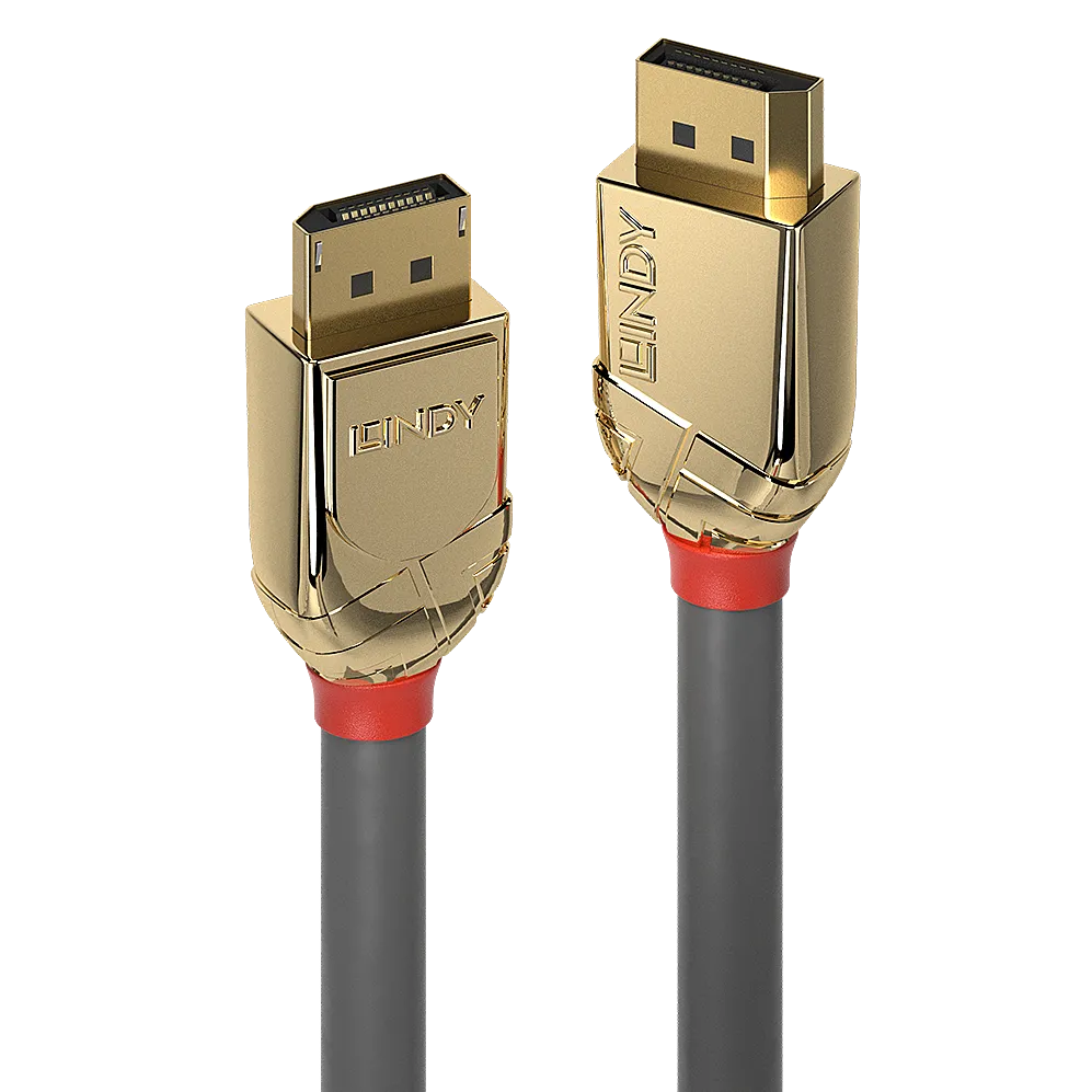 Lindy Cablu DisplayPort Gold Line 8K60Hz 1m