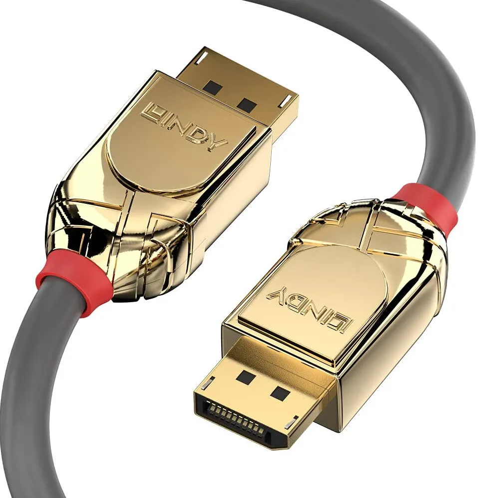 Lindy Cablu DisplayPort Gold Line 4K30Hz 20m