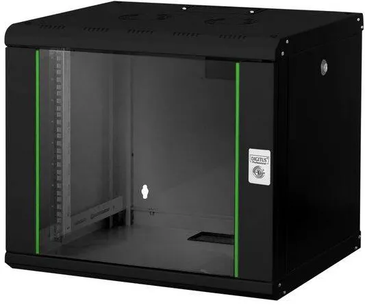 Rack Assmann Unique 9HE 509x600x450mm Negru