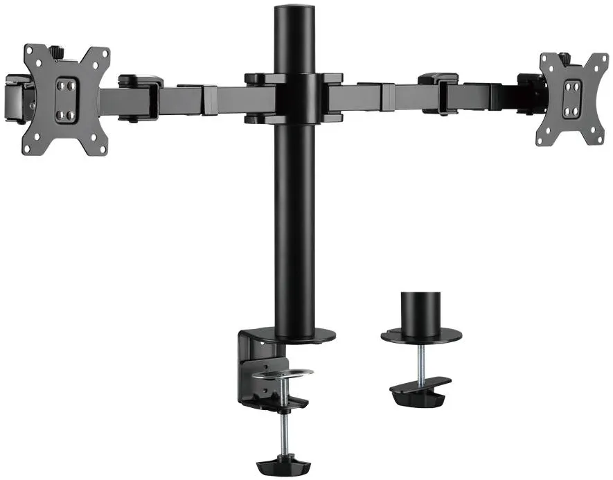 Suport Monitor Logilink 17"-32" 2TFT 3Gelenke Negru Max.12KG +Lochmont.