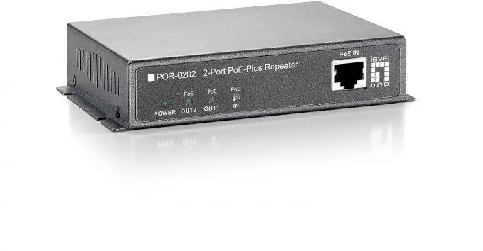Accesoriu Switch Level One 2x FE PoE-Repeater POR-0202        PoE