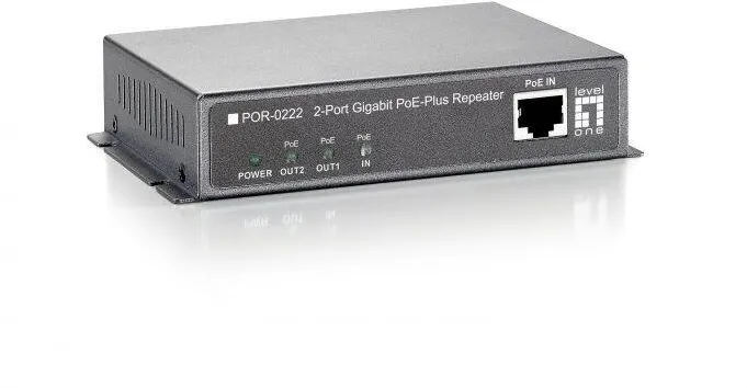 Accesoriu Switch Level One 2x GE PoE-Repeater POR-0222        PoE