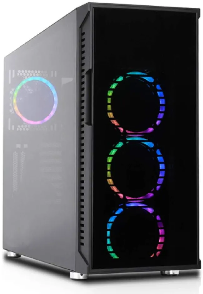Carcasa PC Nanoxia A-RGB ATX-Glas-Front-USB3.1 ARGB with ODD