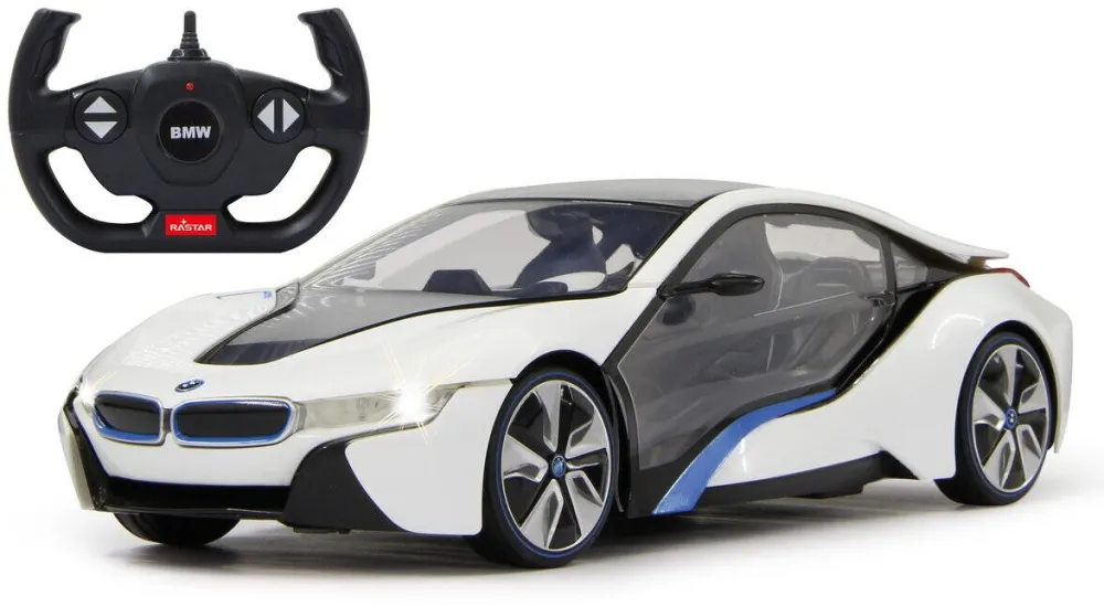 Masinuta Jamara BMW I8 1:14 40 MHz alb