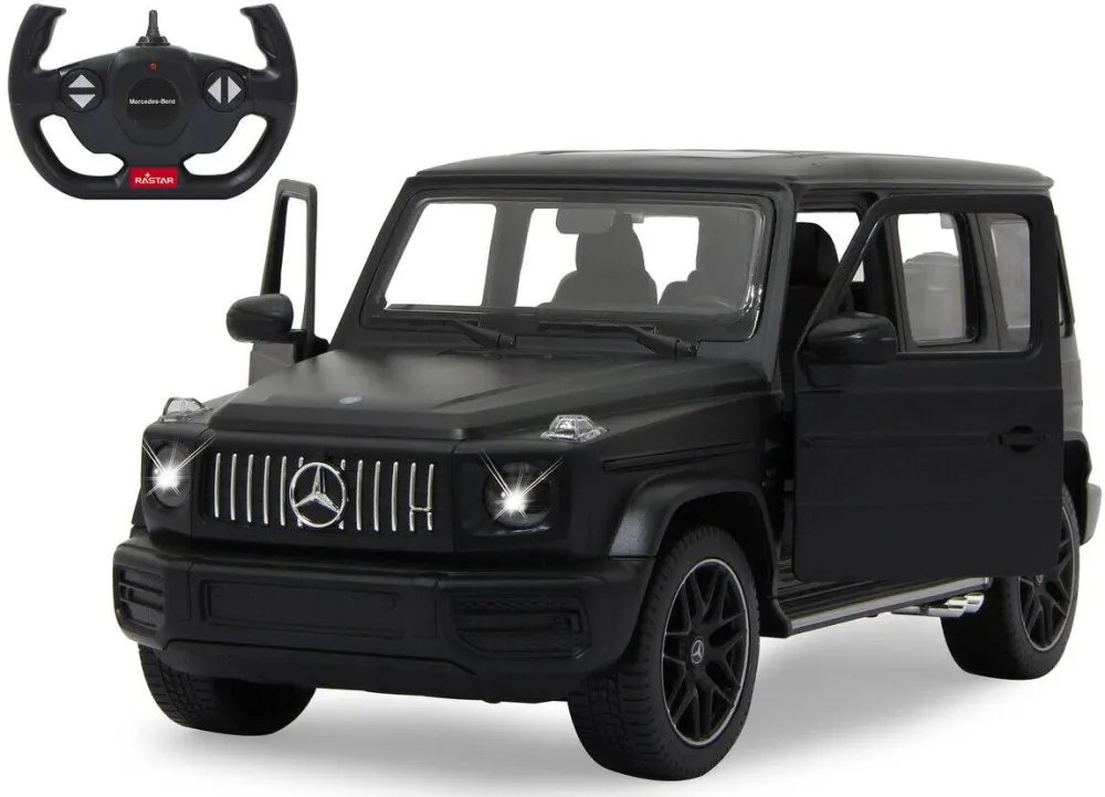 Masinuta telecomandata Jamara Mercedes-Benz G63 AMG 1:14 negru 2,4 GHz