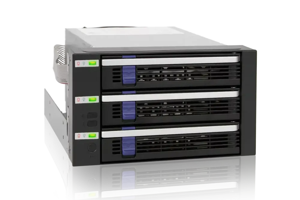 Enclosure ICY Dock Backplane 3x8,9cm SATAI-III in 2x5,25" MB153SP-B