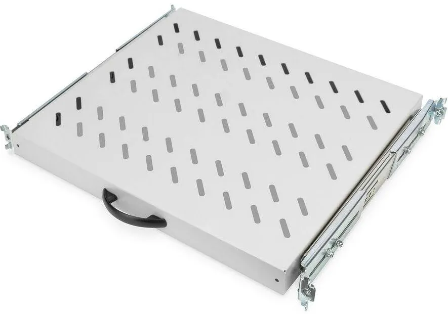 Assmann Suport Indoit Inferior 1HE 30x483x385mm Pana la 25kg Gri Extensibilar