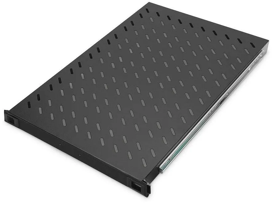 Accesoriu Retea Assmann Suport Indoit Inferior 1HE 30x483x720mm Pana la 65kg Negru auszieh